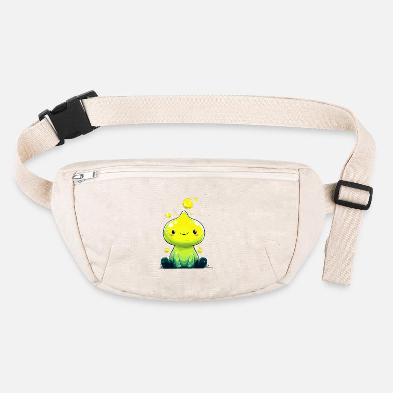 Little neon slime with a smile Stanley/Stella recycled Hip Bag 