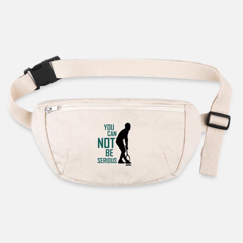 JOHN MC ENROE YOU CANNOT BE SERIOUS Stanley/Stella recycled Hip Bag 