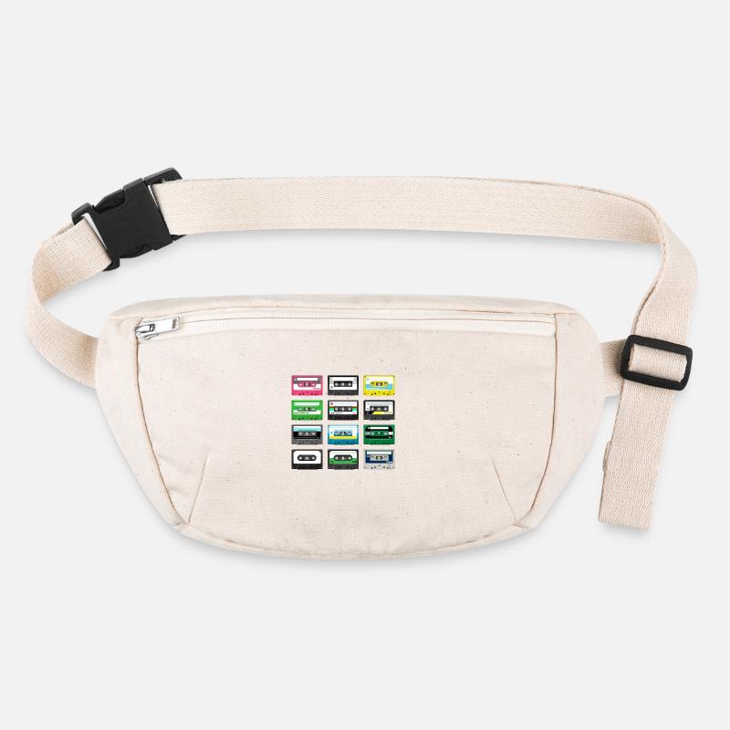 mix tape vintage Stanley/Stella recycled Hip Bag 