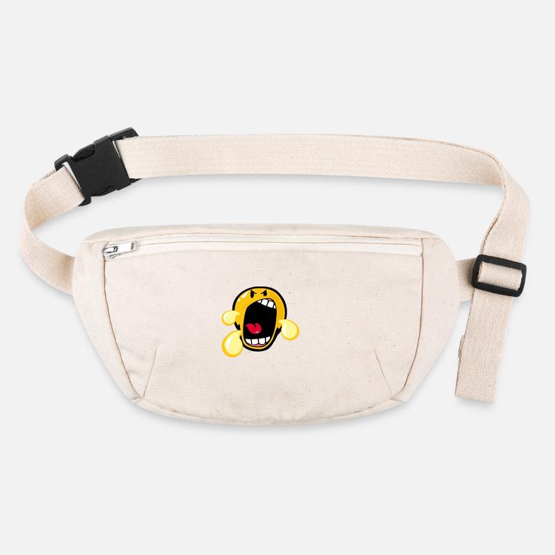 Smiley Anger Irate Stanley/Stella recycled Hip Bag 
