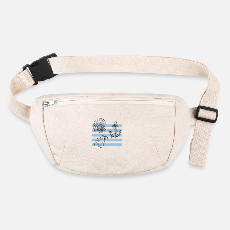 Strand und Meer Design Stanley/Stella recycelte Gürteltasche