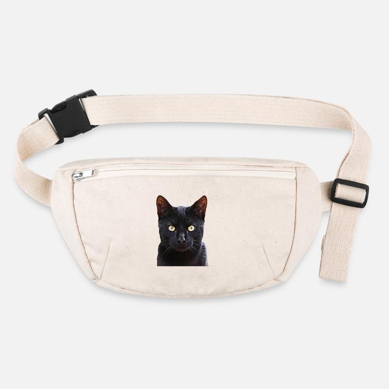 Chat chat cat cats - Sac banane recyclé Stanley/Stella - blanc naturel