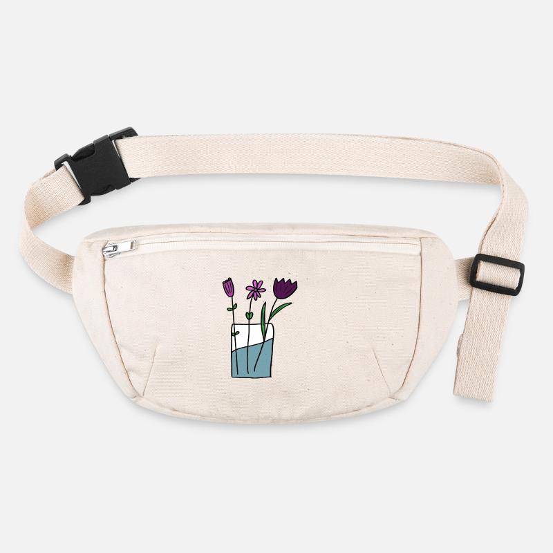 Blumen im Tontopf Design Stanley/Stella recycelte Gürteltasche