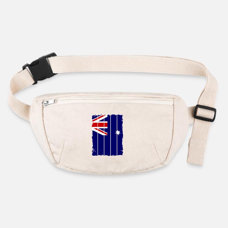 Australia Flag Down Under Australian Flag Stanley/Stella recycled Hip Bag 