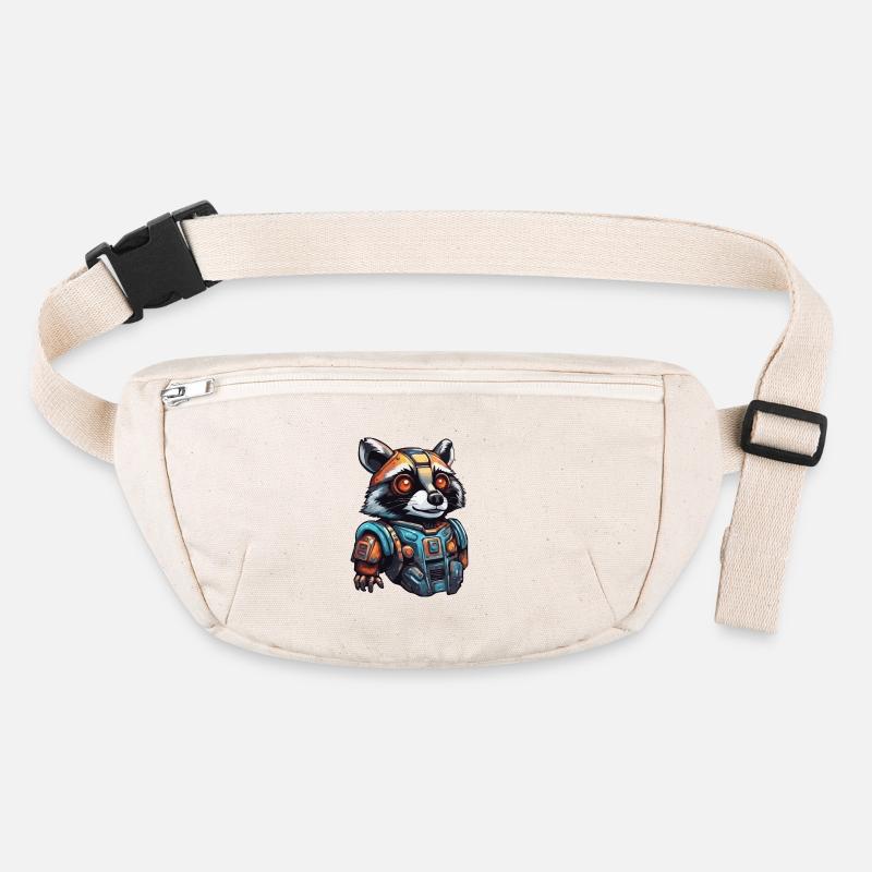 Robot Animal / AI / Mechanized Animals / Comic Stanley/Stella recycled Hip Bag 