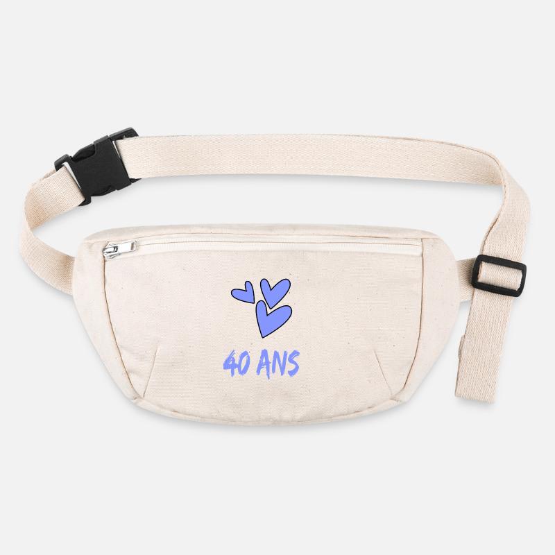 40. 40 YEARS. 40th ANNIVERSARY. 40TH ANNIVERSARY. Stanley/Stella recycled Hip Bag 