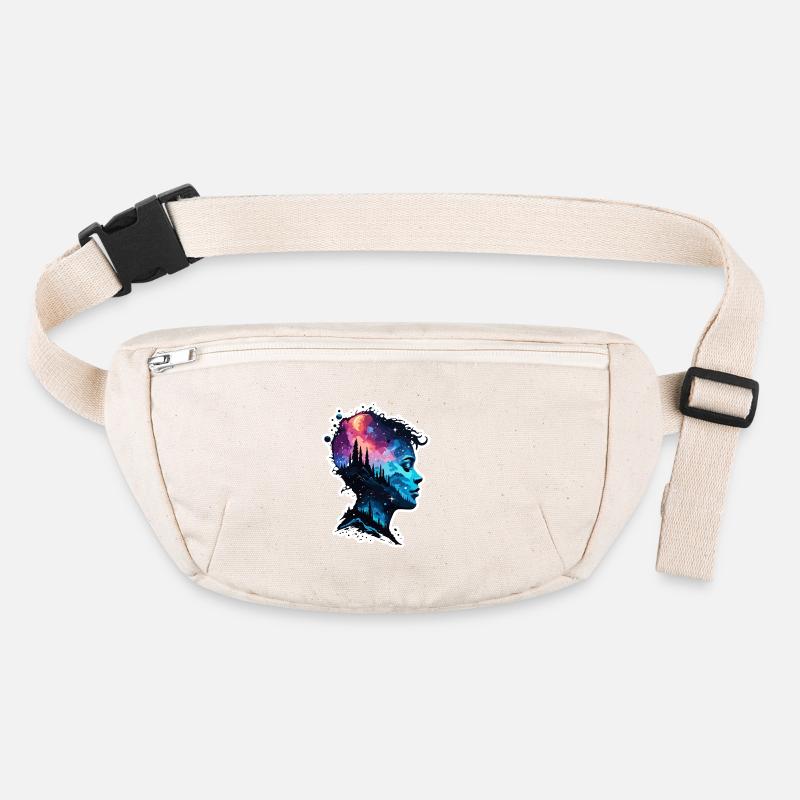 Silhouette / Forest / Portrait / Trees / Person Stanley/Stella recycled Hip Bag 