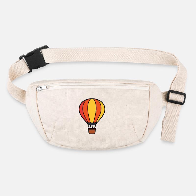 Hot Air Balloon Stanley/Stella recycled Hip Bag 