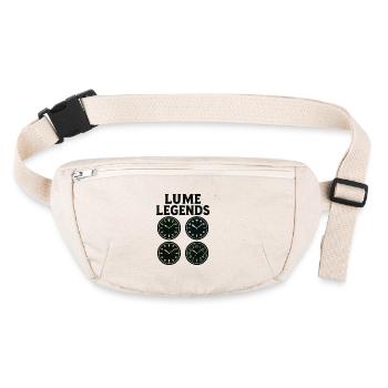 Great vintage dials for real watch collectors - Stanley/Stella recycled Hip Bag  - natural - Front