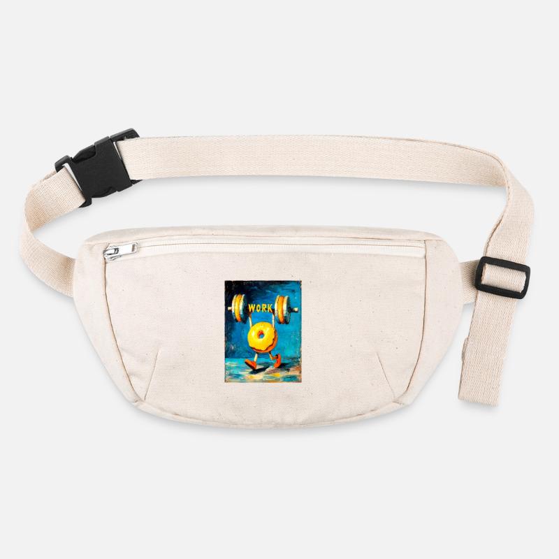 "Workout" by van Gogh Stanley/Stella recycled Hip Bag 