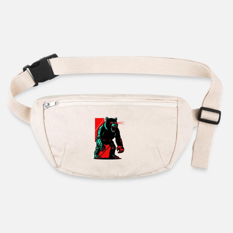 Mecha Techno Bear Stanley/Stella recycled Hip Bag 