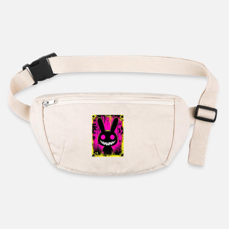 Electro Black Rabbit Stanley/Stella recycelte Gürteltasche