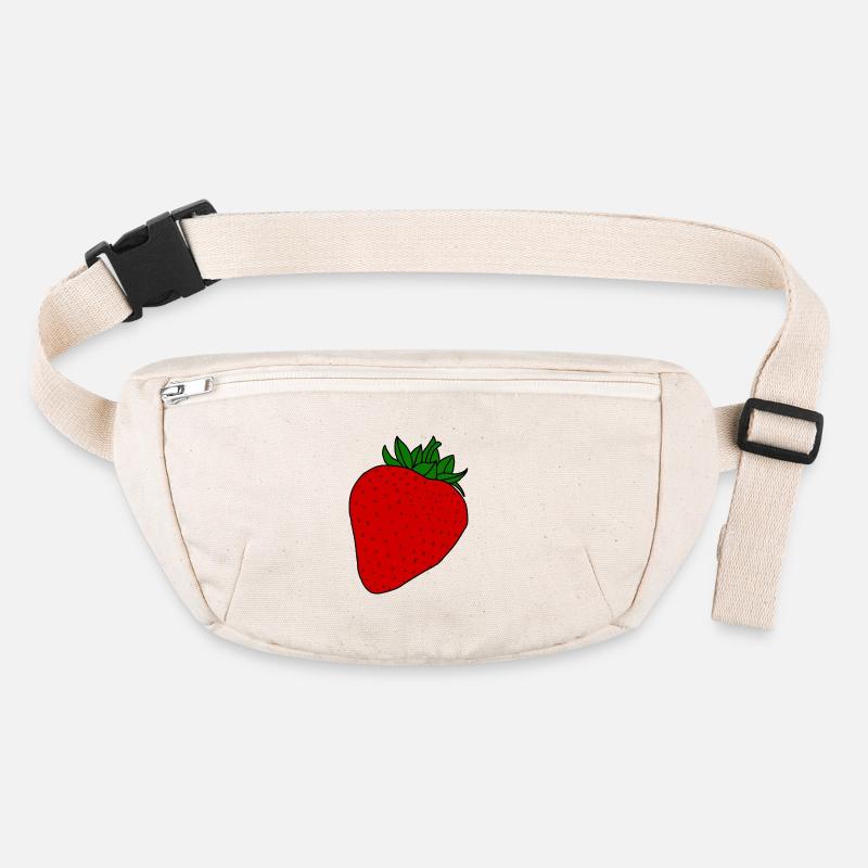 Fraise rouge  Sac banane recyclé Stanley/Stella