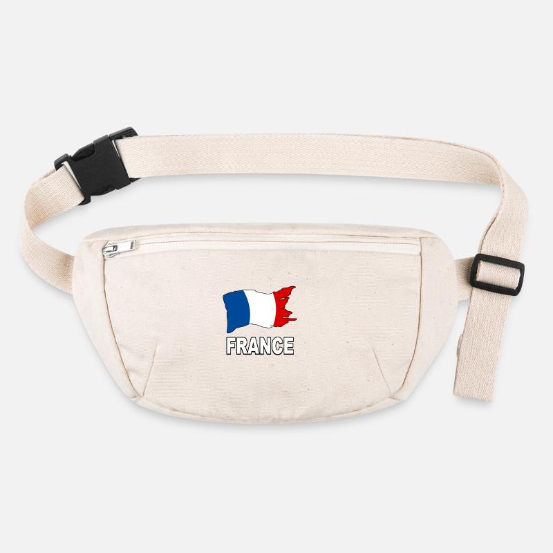 france drapeau 04 Sac banane recyclé Stanley/Stella