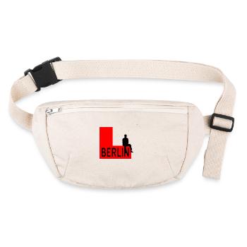 Berlin - Stanley/Stella recycled Hip Bag  - natural - Front