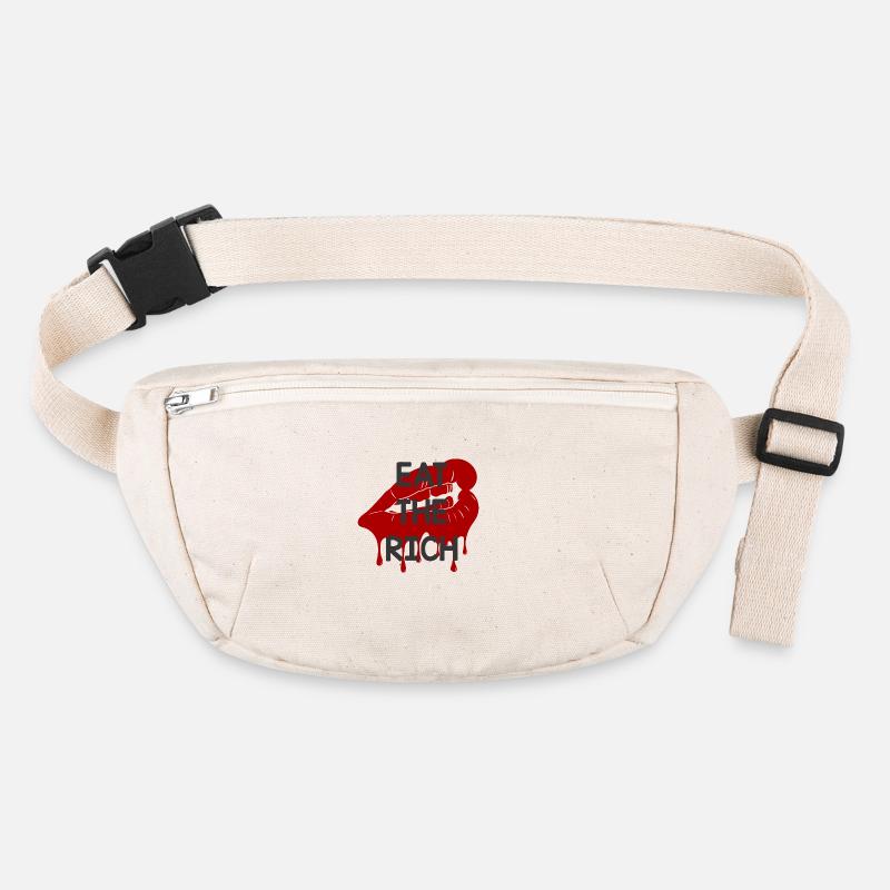 EAT THE RICH - 🍴 Stanley/Stella recycelte Gürteltasche