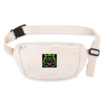 digitalart - Stanley/Stella recycled Hip Bag  - natural - Front