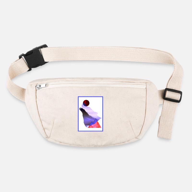 Lune Wolf - Laurids B Design Sac banane recyclé Stanley/Stella