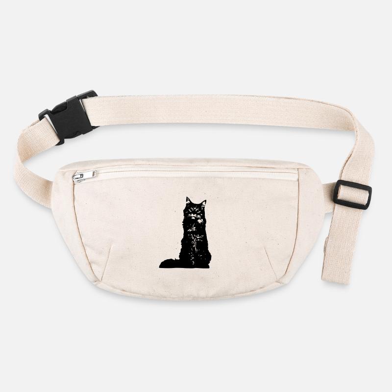 katze Stanley/Stella recycelte Gürteltasche