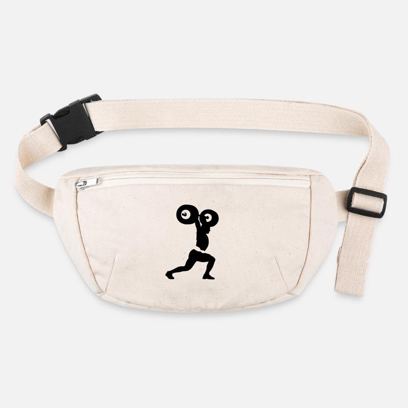 Gewichtheber Stanley/Stella recycelte Gürteltasche