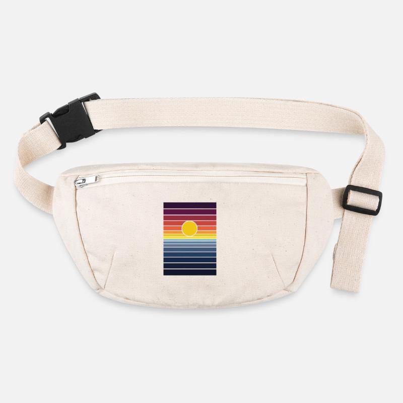 le coucher du soleil Sac banane recyclé Stanley/Stella