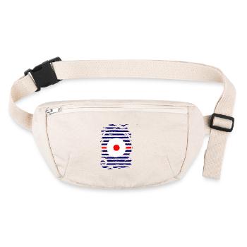 Brise marine - Sac banane recyclé Stanley/Stella - blanc naturel - Devant
