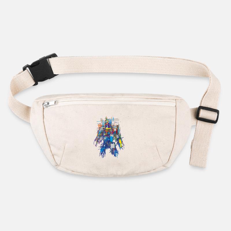 Cyber Android Abstract Stanley/Stella recycled Hip Bag 