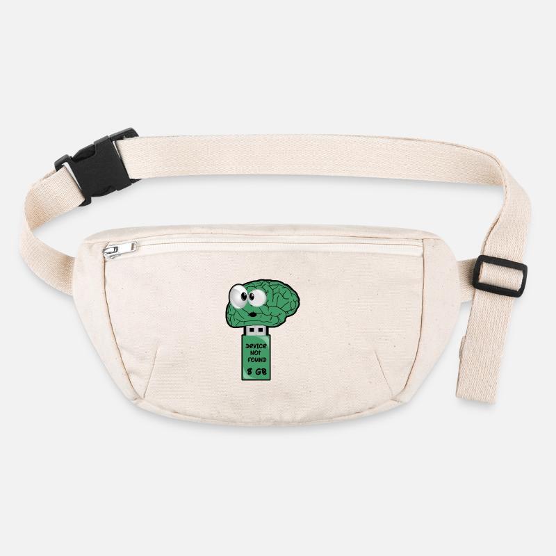 Brain USB Flash Drive Stanley/Stella recycled Hip Bag 