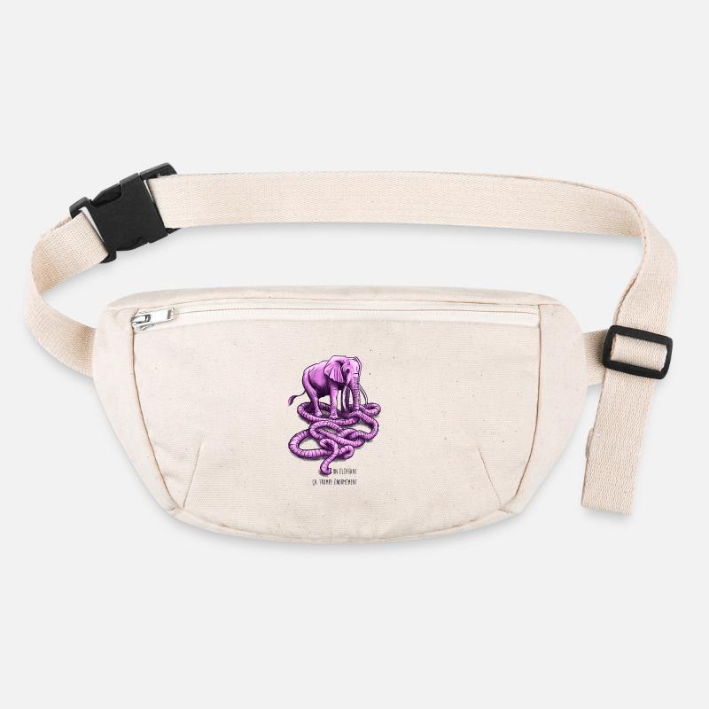 Un éléphant ça trompe Sac banane recyclé Stanley/Stella