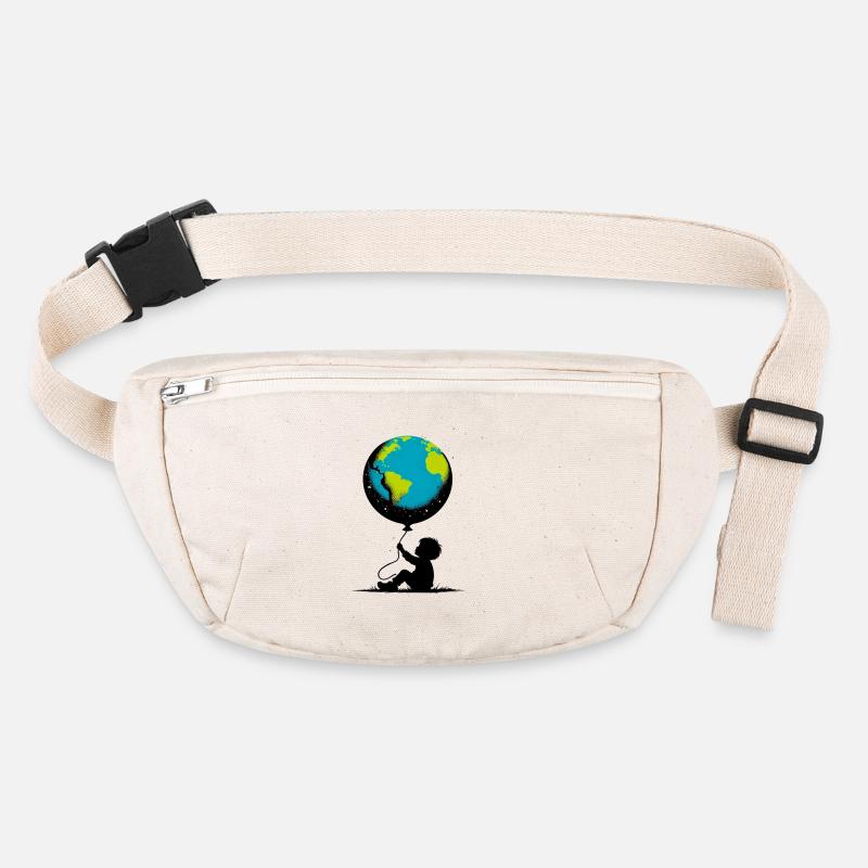 Planet Erde Stanley/Stella recycelte Gürteltasche