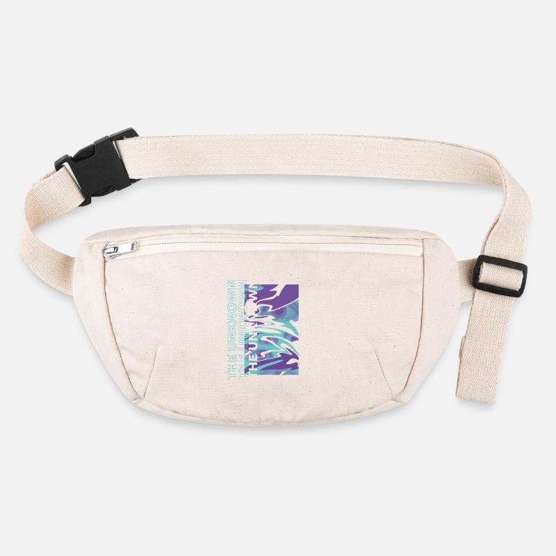 The Unknown – Digital Distortion Stanley/Stella recycled Hip Bag 