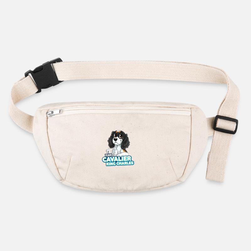 TEAM Cavalier King Charles - Noir Tricolore Sac banane recyclé Stanley/Stella