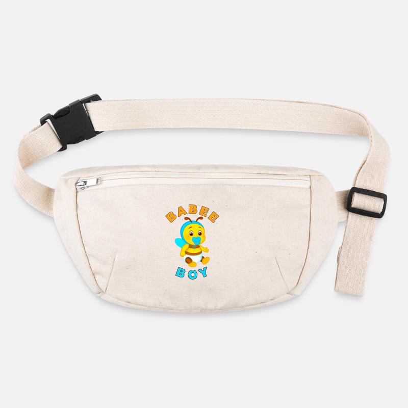 BABEE Garçon avec texte Sac banane recyclé Stanley/Stella