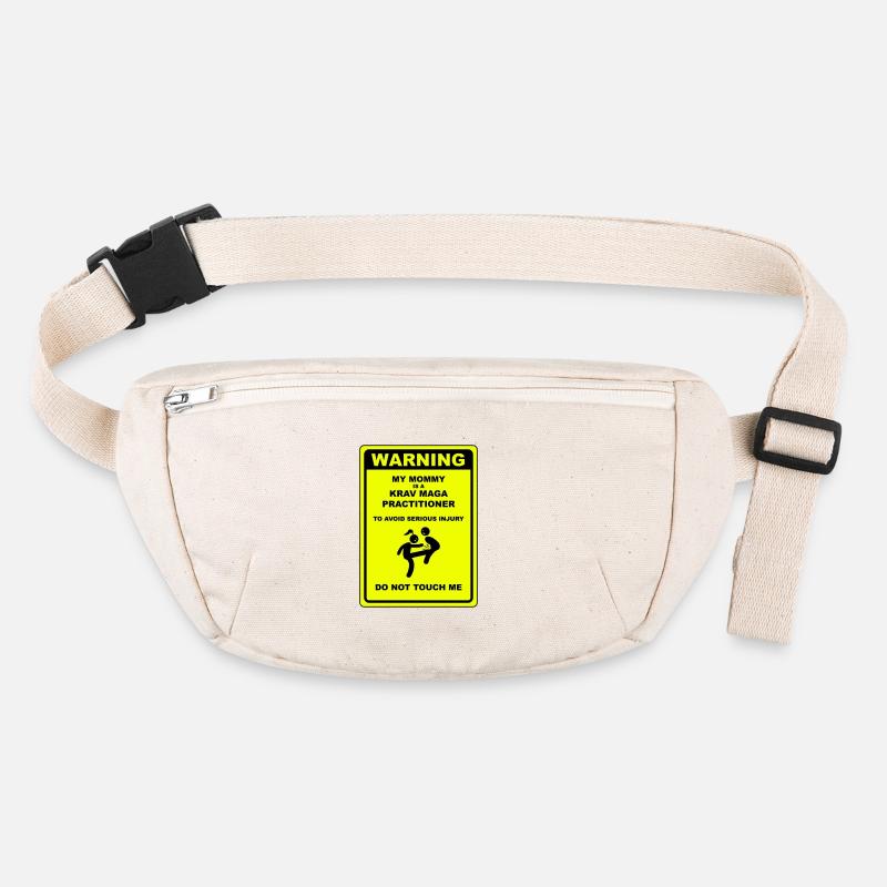 Warning! Mommy is doing Krav Maga! Stanley/Stella recycled Hip Bag 