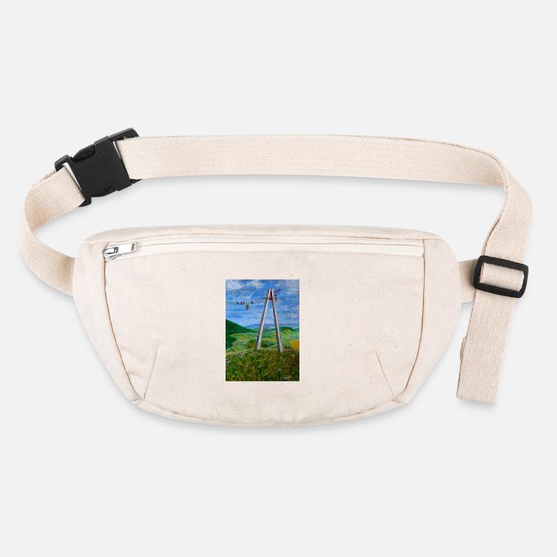 Reflections on Rural Power Lines Stanley/Stella recycled Hip Bag 