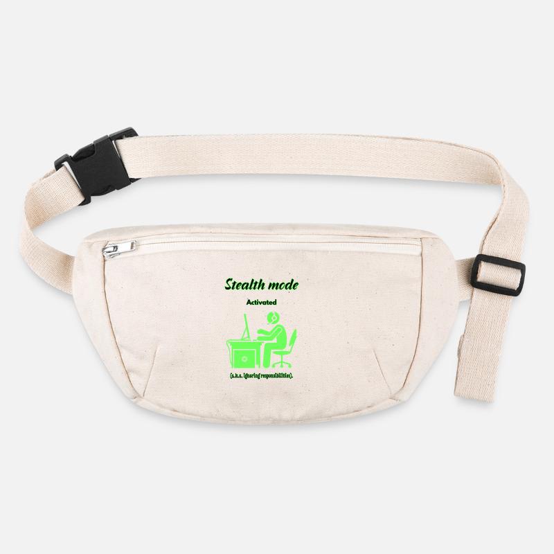 Mode furtif actif Sac banane recyclé Stanley/Stella
