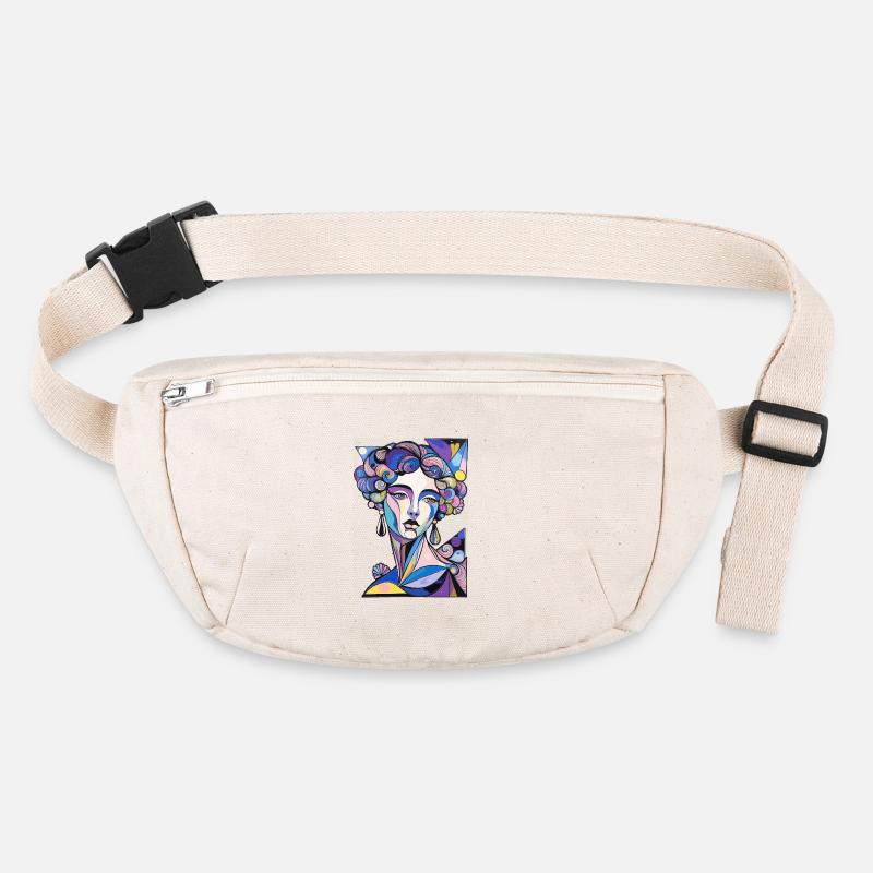 psychedelic surrealism Stanley/Stella recycled Hip Bag 