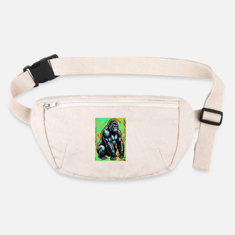 Gorilla Stanley/Stella recycelte Gürteltasche