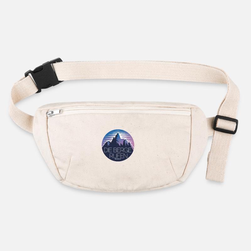 Die Berge Rufen - Modernes Logo Stanley/Stella recycelte Gürteltasche