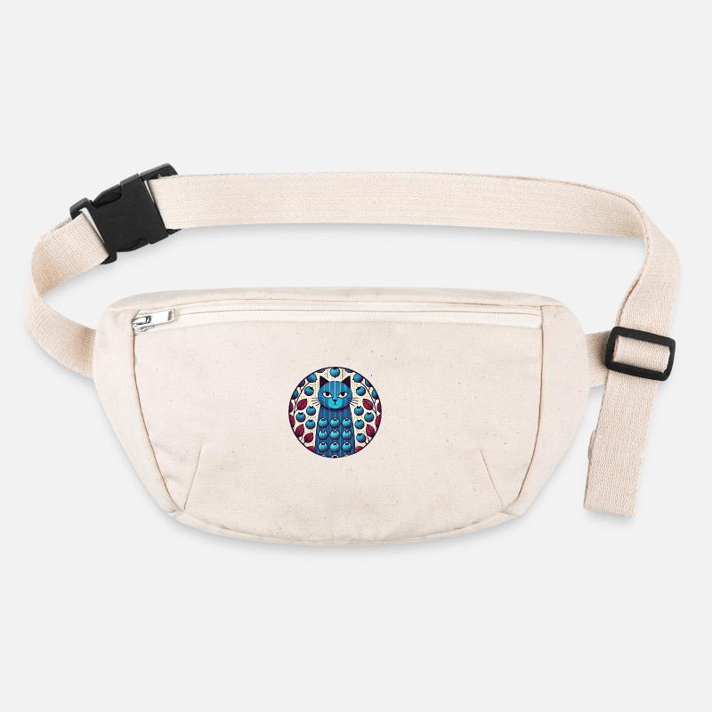 Blueberry Cat Stanley/Stella recycled Hip Bag 