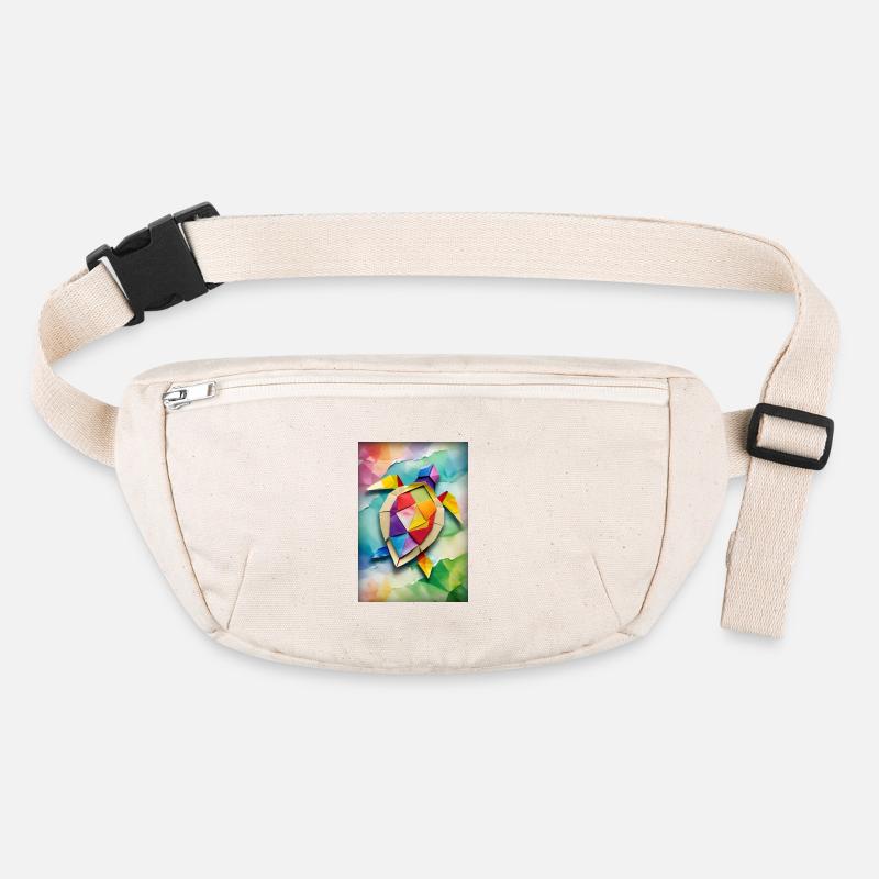 Baby Origami Turtle Stanley/Stella recycled Hip Bag 