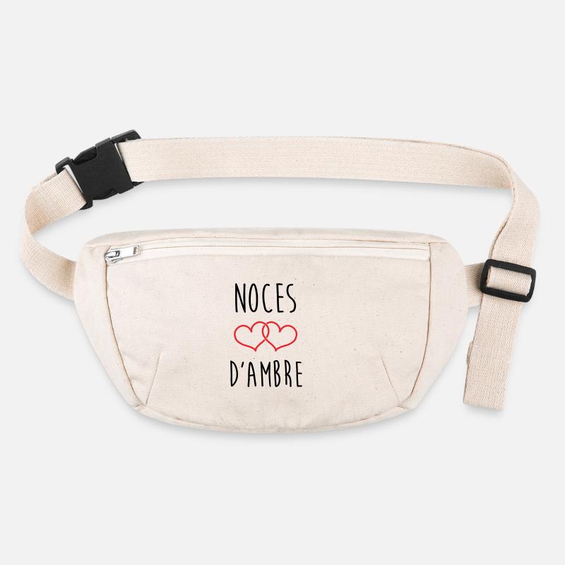 noces d'ambre 34 ans de mariage Sac banane recyclé Stanley/Stella