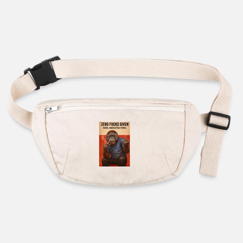 Zero Fucks Given Ape Stanley/Stella recycelte Gürteltasche