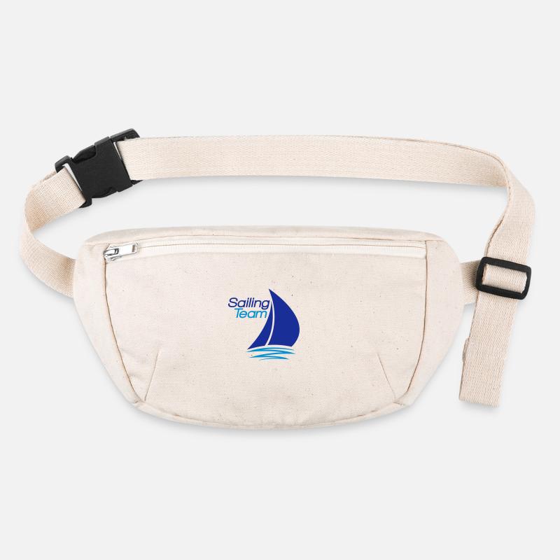équipe voile conception de logo bateau à voile nav Sac banane recyclé Stanley/Stella