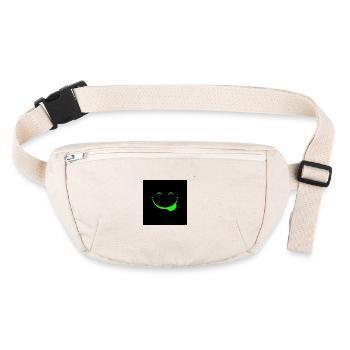 Funny face - Stanley/Stella recycled Hip Bag  - natural - Front