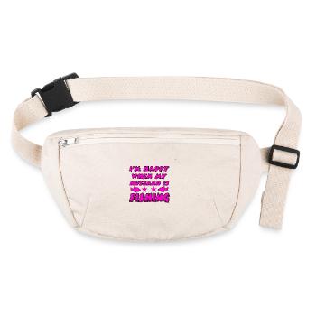 Angling - Stanley/Stella recycled Hip Bag  - natural - Front