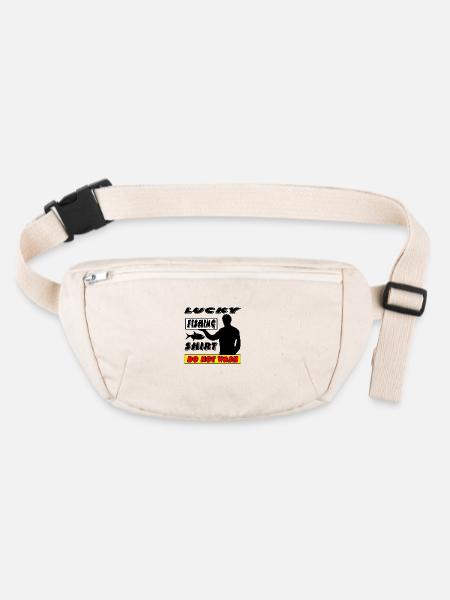 Pêche - Sac banane recyclé Stanley/Stella - blanc naturel