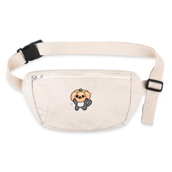 Citrouille! - Sac banane recyclé Stanley/Stella - blanc naturel - Devant