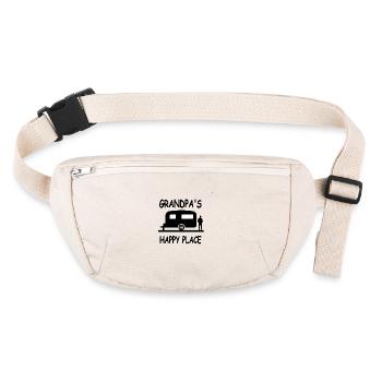 Camping - Stanley/Stella recycled Hip Bag  - natural - Front
