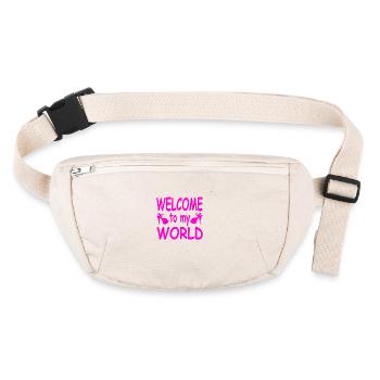 Dance - Stanley/Stella recycled Hip Bag  - natural - Front
